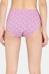 Rosaline Cotton Comfort Medium Rise Full Coverage Bikini Panty (Pack of 3) - Multicolor — thumbnail 3